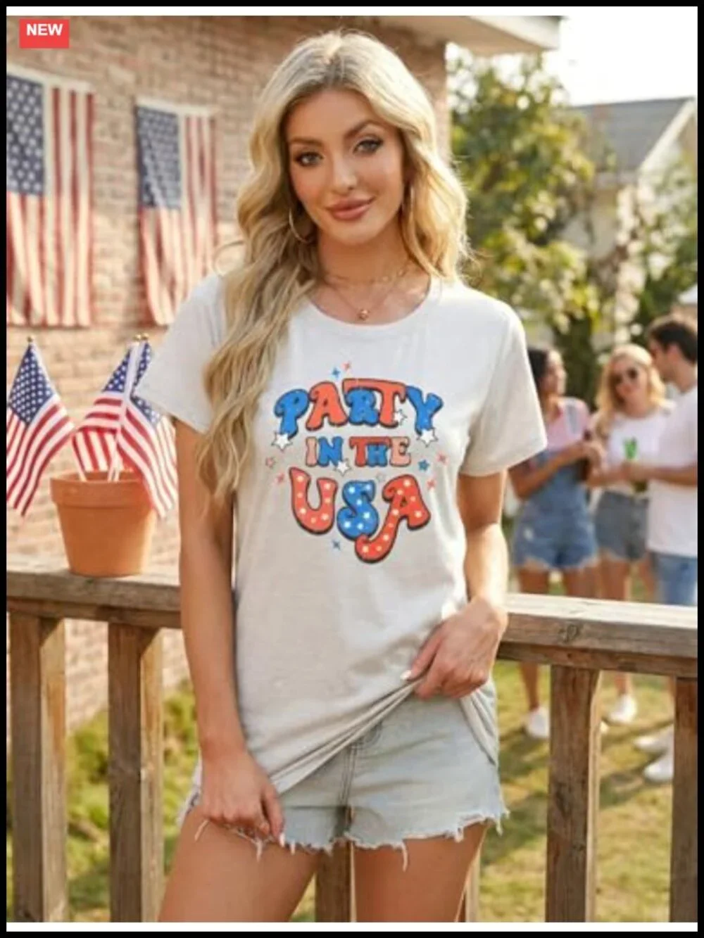 N/A patriotic tee